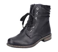 Rieker Schnürstiefelette Kaltfutter für Damen, schwarz, Größe 37 EU