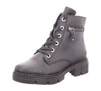 Rieker Schnürstiefelette Kaltfutter für Damen, schwarz, Größe 38 EU