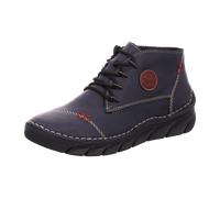 Rieker Schnürstiefelette Warmfutter für Damen, blau, Größe 36 EU