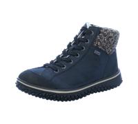 Rieker Schnürstiefelette Warmfutter für Damen, blau, Größe 38 EU