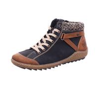 Rieker Schnürstiefelette Warmfutter für Damen, bunt, Größe 39 EU