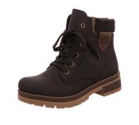 Rieker Schnürstiefelette Warmfutter für Damen, schwarz, Größe 37 EU
