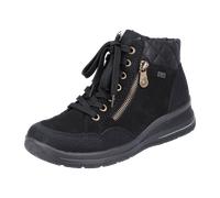 Rieker Schnürstiefelette Warmfutter für Damen, schwarz, Größe 39 EU