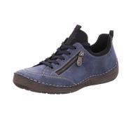 Rieker Damen-Slipper-Slip-On Blau, Farbe:blau, EU Größe:40