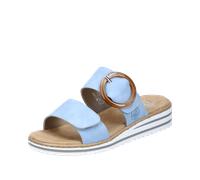 Rieker Pantoletten V0692 Damen Blau Größe EU 41