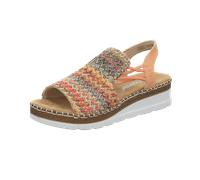 FSK Damen Sandalen multi/aprikot - Gr. - 38
