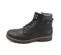 Rieker Herren Schnürstiefeletten F3600, Männer Stiefeletten, wasserabweisend, riekerTEX,schnürboots,Boots,Stiefel,schwarz (00),45 EU / 10.5 UK
