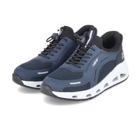 Rieker Slip-On-Sneaker Blau - Gr. 38 - Textil