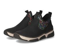 Rieker Slip-On Sneaker - Gr. 38 - Schwarz - Textil & Synthetik