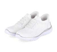 Rieker Slip-On-Sneaker - Gr. 42 - Weiß - Textil