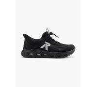 Rieker Slip On Sneaker Schwarz, Damen, Größe: 42, Material: Synthetik/Textil