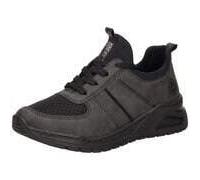 Rieker Damen Low-Top Sneaker M4970, Frauen Halbschuhe, lose Einlage,Turnschuhe,Laufschuhe,straßenschuhe,Strassenschuhe,grau (45),40 EU / 6.5 UK