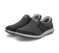 Rieker Frühjahr/Sommer, Herren Slipper, Schwarz (Schwarz/Grau-Schwarz/Polvere 00), 46 EU (11 UK)