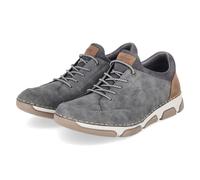 Rieker Slipper Grau - Gr. 44 - Textil