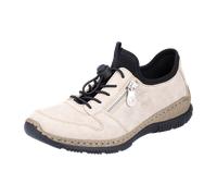 Rieker Slipper Halbschuh Casual für Damen, beige, Größe 41 EU