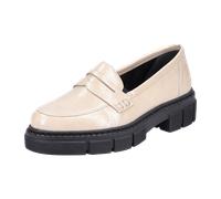 Rieker Slipper Halbschuh für Damen, beige, Größe 38 EU