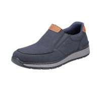 Rieker Herren Schnürhalbschuhe, Slipper, Blau, 44 EU