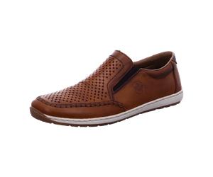 Rieker Slipper Halbschuh für Herren, braun, Größe 46 EU