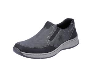 Rieker Slipper Halbschuh für Herren, grau, Größe 46 EU