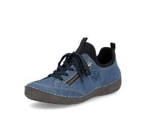 Rieker - Slipper: Morelia/Scuba - Blau 40