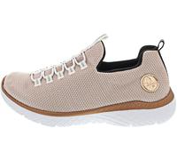 Rieker Sneaker Slipper Memosoft rosa kupfer M in Rot, Größe