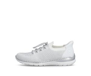 Rieker Slipper silber weiß, 37
