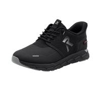 Rieker Damen Low-Top Sneaker M9051, Frauen Halbschuhe, lose Einlage, wasserabweisend, riekerTEX,Freizeitschuhe,Laufschuhe,schwarz (00),44 EU / 9.5 UK