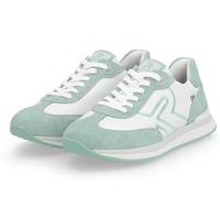 Rieker Sneaker Evolution (Glattleder) 42509-81 weiss/tealblau Damen, Größe Euro (US) 40 (8,5)