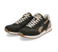 Rieker Sneaker Evolution (Glattleder) U0302-24 dunkelgrün/beige Herren, Größe Euro (US) 43 (10)