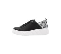 Rieker Damen W2602 Schnürschuhe, Schwarz, 37 EU
