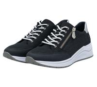 Rieker Sneaker (Kunstleder) N9516 navyblau/weiss Damen, Größe Euro (US) 40 (8,5)