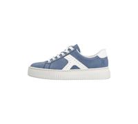Rieker Sneaker Lederimitat Blau - 37