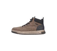 Sneaker RIEKER "Rieker Sneaker Lederimitat", Herren, Gr. 40, braun (hellbraun), Lederimitat, Schuhe (38602717-40) hellbraun
