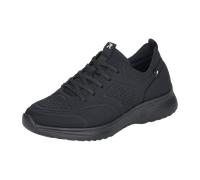 Rieker Damenschuhe Sportliche Schnürer schwarz schwarz - Gr. - 38