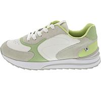 Rieker Sneaker (Glattleder) W2400 weiss/grau/grün Damen, Größe Euro (US) 38 (7)