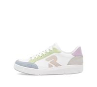 Rieker Damen Sneaker Weiß Mehrfarbig EU 38