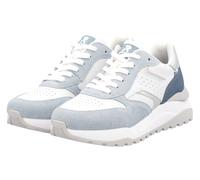 Rieker Sneaker (Rauhleder) W2500 weiss/blau Damen, Größe Euro (US) 39 (8)