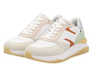 Rieker Sneaker (Rauhleder) W2500 weiss/bunt Damen, Größe Euro (US) 40 (8,5)