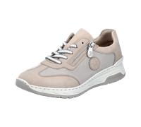 Rieker Sneaker Schnürhalbschuh Damen Beige Neu für Damen, beige, Gr. 37 EU