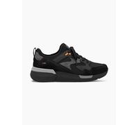 Rieker Sneaker Schwarz, Herren, Größe: 40, Material: Synthetik/Textil