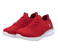 Rieker Damen Low-Top Sneaker M5074, Frauen Halbschuhe,Sportschuhe,Freizeitschuhe,Turnschuhe,Laufschuhe,straßenschuhe,rot (33),38 EU / 5 UK