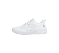 Rieker Damen Low-Top Sneaker M8551, Frauen Halbschuhe, lose Einlage,straßenschuhe,Strassenschuhe,Sportschuhe,Freizeitschuhe,Weiss (80),40 EU / 6.5 UK