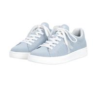 Rieker Plateausneaker SPORT Herren Textil Hellblau Größe 40 mit aufgesetzter Schnürung