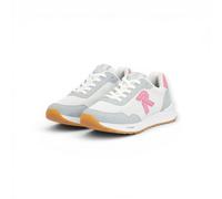 Rieker Damen Low-Top Sneaker W2404, Frauen Halbschuhe, lose Einlage,straßenschuhe,Strassenschuhe,Sportschuhe,Weiss Kombi (81),38 EU / 5 UK