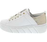 Rieker Damen W2602 Schnürschuhe, Weiss, 38 EU