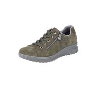 rieker Sneakers in Khaki - Größe 40 | Damen Schnuerschuhe