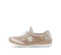 Rieker - Sneakers mit flachem Absatz, Beige, 39 EU