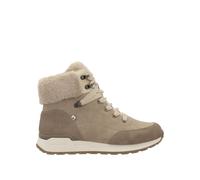 Rieker Sport Damen Schnürstiefel Beige, Damen, Größe: 36, Material: Glattleder/Textil