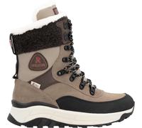 Rieker W0066 64 Damen Winter Schnürboots Taupe - Schwarz - Braun komb. Braun 36