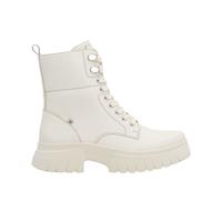 Rieker Sport Damen Schnürstiefel Weiß, Damen, Größe: 37, Material: Glattleder/Textil